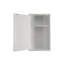 Simplicity 299.97mm W 500.13mm H Corner Framed Medicine Cabinet Mirror 1 Adjustable