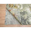 Tapis oriental gris en laine noué à la main 7 pi 10 po x 10 pi 1 po 71EC9DBACDB14D5CAC6C74910A8BD27F