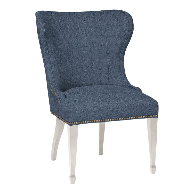 Chaise d'appoint Ava, Oui, Bleu Navada, Casablanca