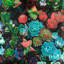 Ensemble de plantes grasses colorées - reproduction encadrée exotique-463885623