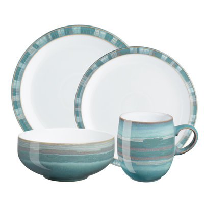 Service de vaisselle 4 pièces Denby Azure Coast