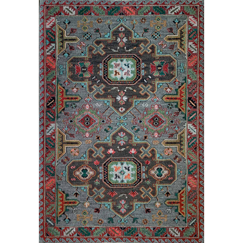 KUBA GRAY, Rectangle 8' x 10'