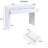 Modern Minimalist Two Drawer Dressing Table And Storage Space, Suitable For Bedrooms, Dressing Tables, And Offices