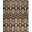 Jazz Hand Knotted Wool Area Rug in Chocolate-49932851