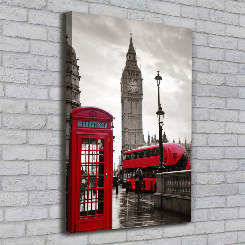 Big Ben London - Wrapped Canvas Print