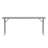 Parker Rectangular Plastic Folding Training and Event Table-66796323-66796320