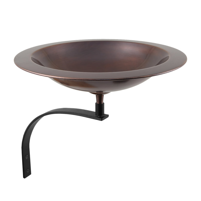 Classic II Birdbath with Wall Mount Bracket