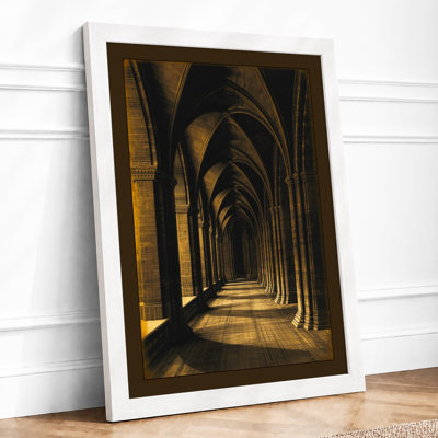 Cathedral Light Industrial - Framed Print