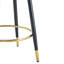 Ensemble de 2 chaises de bar rotatives 360 °-754062381
