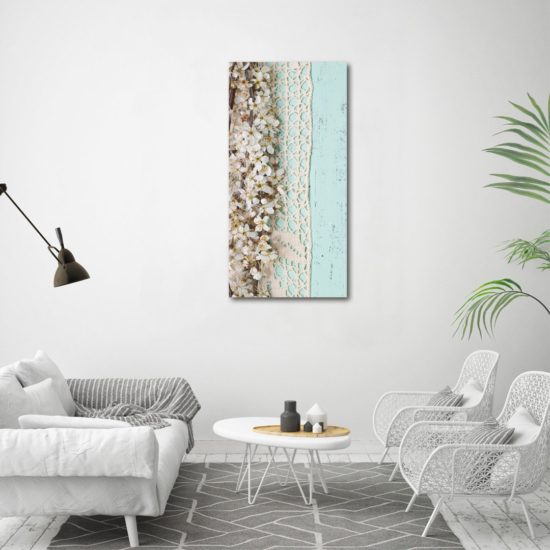 Cherry Blossoms - Wrapped Canvas Print
