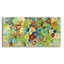 «Flower Market I» par Silvia Vassileva, art mural en verre acrylique-1866214498