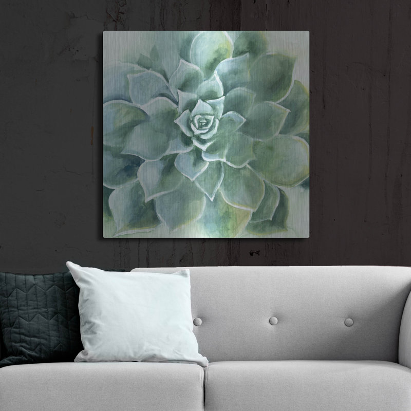 «Verdant Succulent II» par Grace Popp, H 36 po x l 36 po