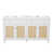 White/Natural Wood