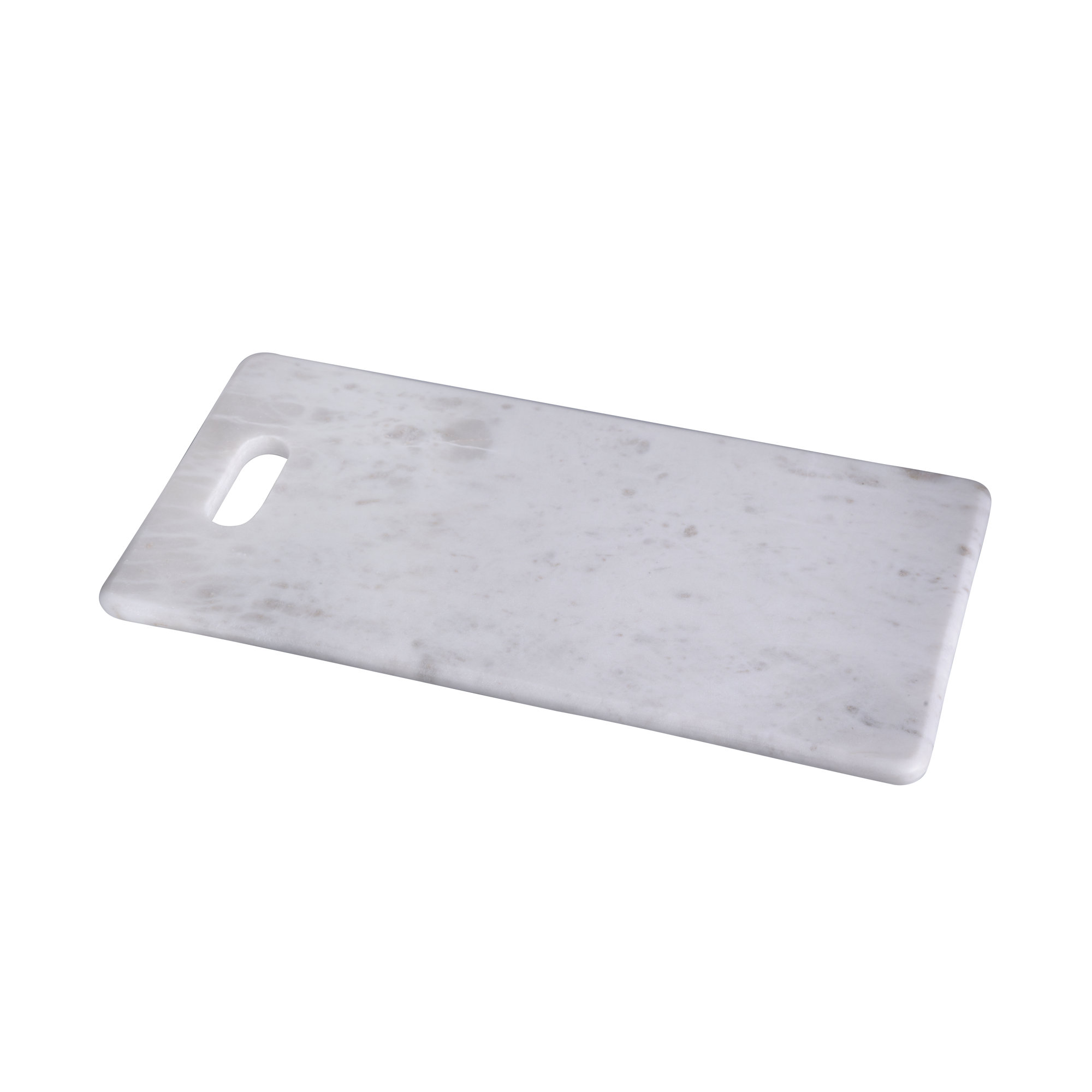 Kita Rectangle Marble Cheese Board, White
