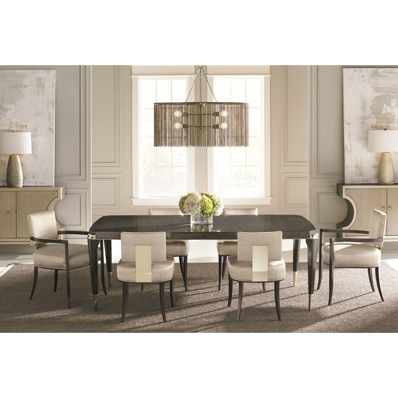 Caracole Classic Dining Table, Sealskin