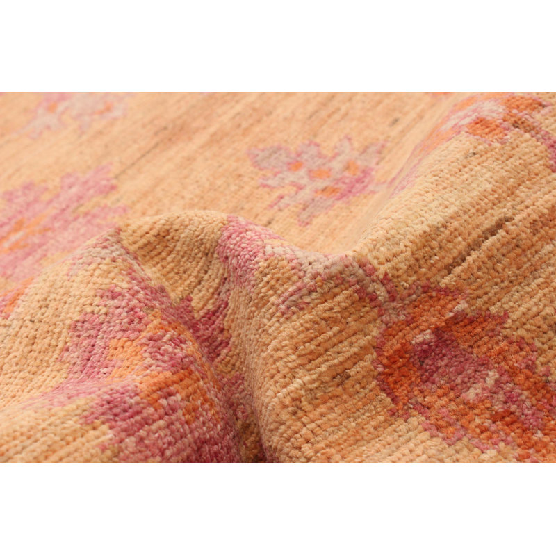 Tapis cuivre Peshawar Oushak 3 pi 1 po x 9 pi 9 po