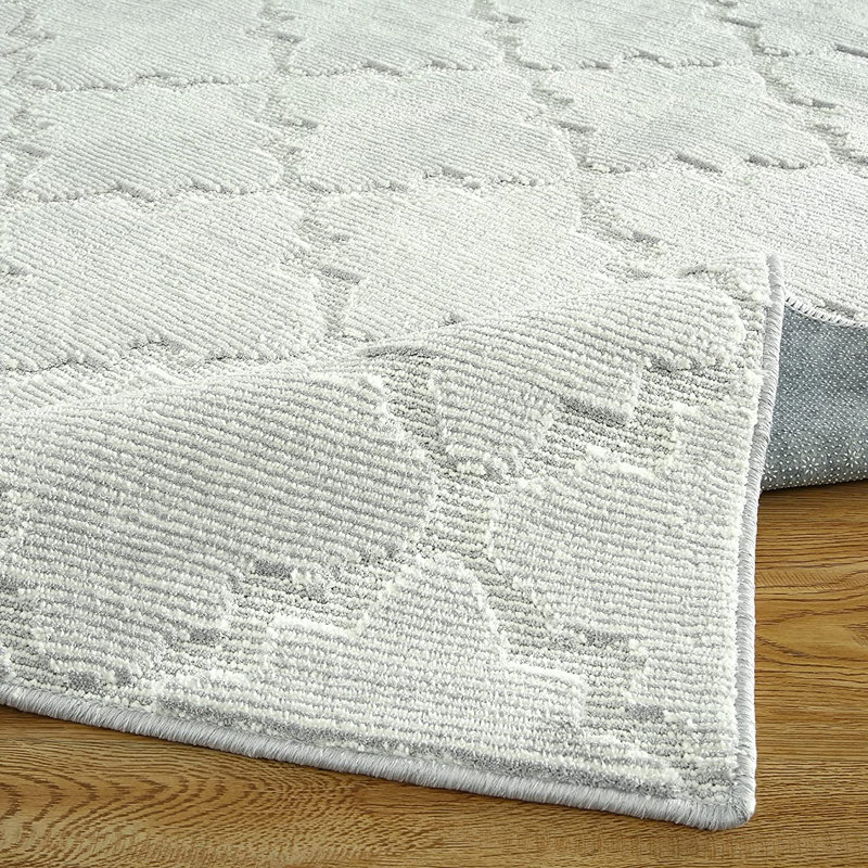 Tapis intérieur / extérieur en polypropylène tissé à la machine Zelma, Rectangle 10 pi x 13 pi