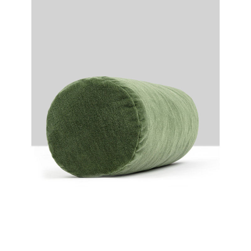 Tudor Velvet Pillow, Bottle Green