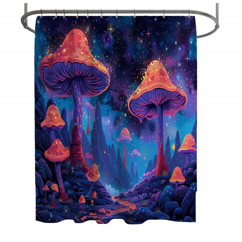 Bowra Shower Curtain, 83" H x 70" W