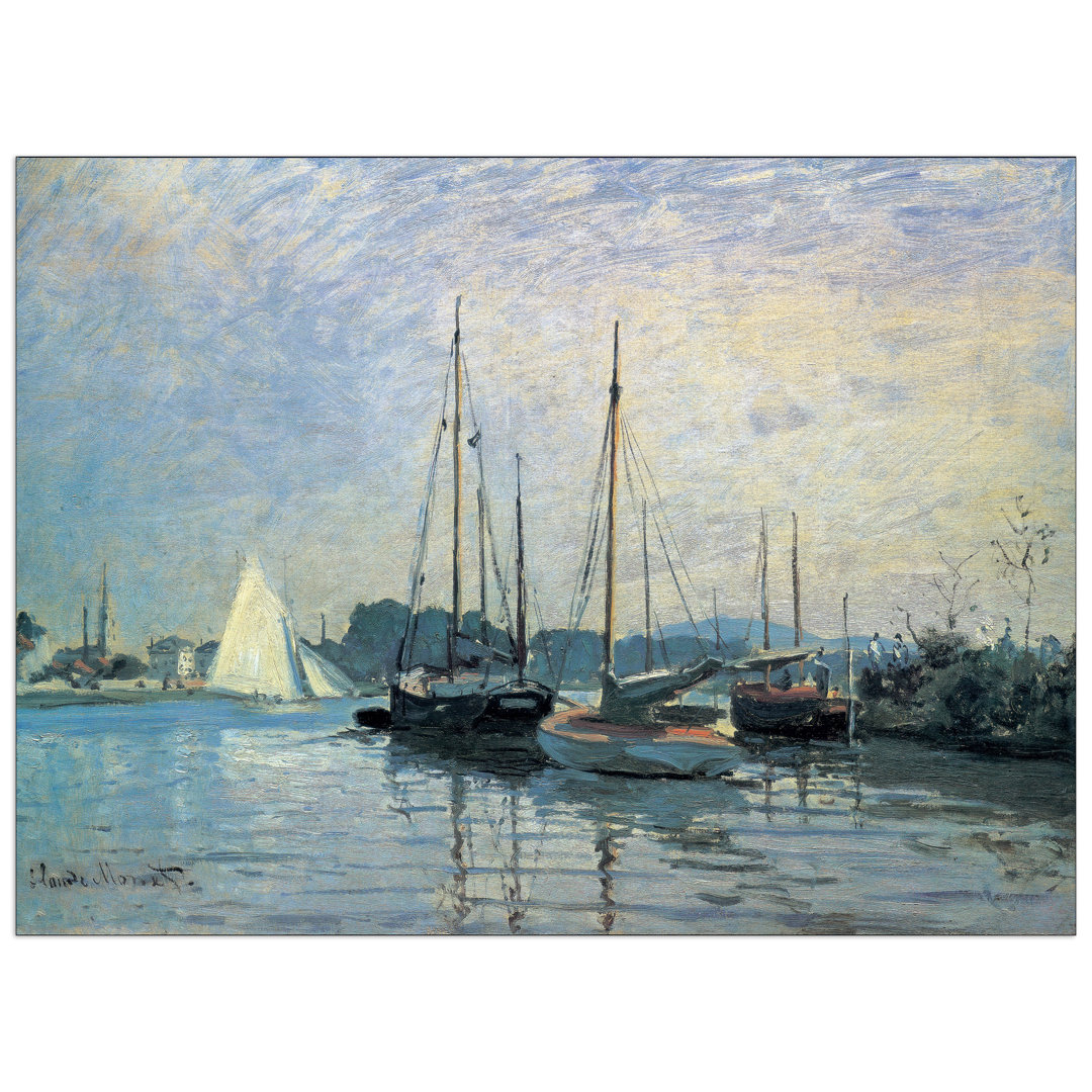Claude Monet - No Frame Print on Wood