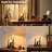 Ensemble de 2 lampes de table Rustic Antler