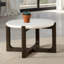 Salon de style transitionnel 1 pièce 25 po Table de cocktail Quartz