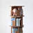 Burlywood Modern Solid wood Rotating Bookshelf-116736742