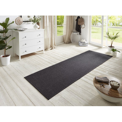 Flatweave Anthracite Rug