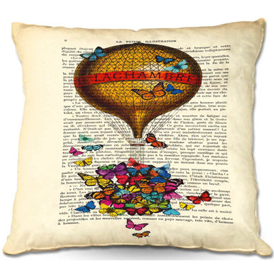  Coussin Couch Balloon Butterflies