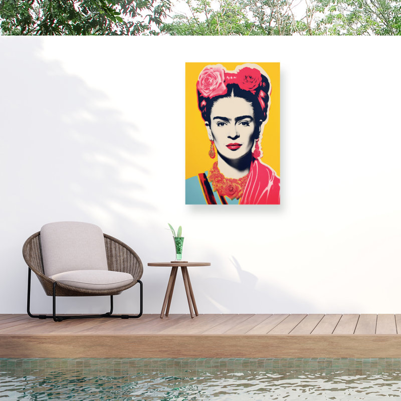 Treechild  Oh Frida No 1 Outdoor  Canvas, H 12 po x l 19 po