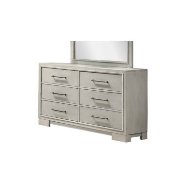 Commode de style campagne antique blanche 58 x 16 x 34 po