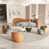 Gris / Orange