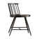 Warner Concrete Veneer Top Dining Table And Low Back Windsor Chairs Set - Stripe Concrete Veneer Top Table And 4 Finish Chairs