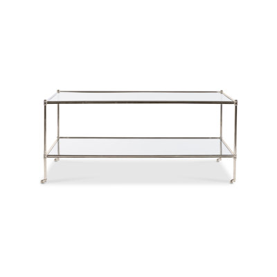 Maitland Smith Glass Cocktail Table