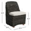 Chaise de terrasse avec coussin Dalva-1484963176