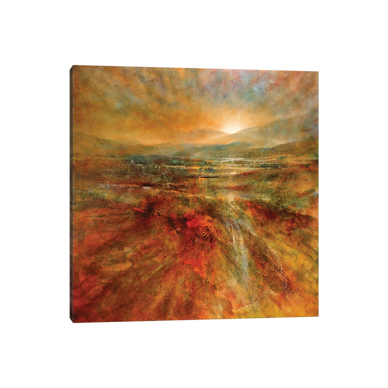 Lever de soleil, H 26 po x l 26 po x P 1,5 po