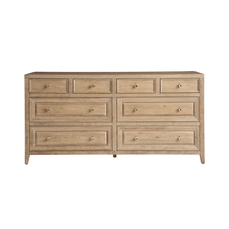 Weekender 8 Drawer 72" W Dresser, Brown