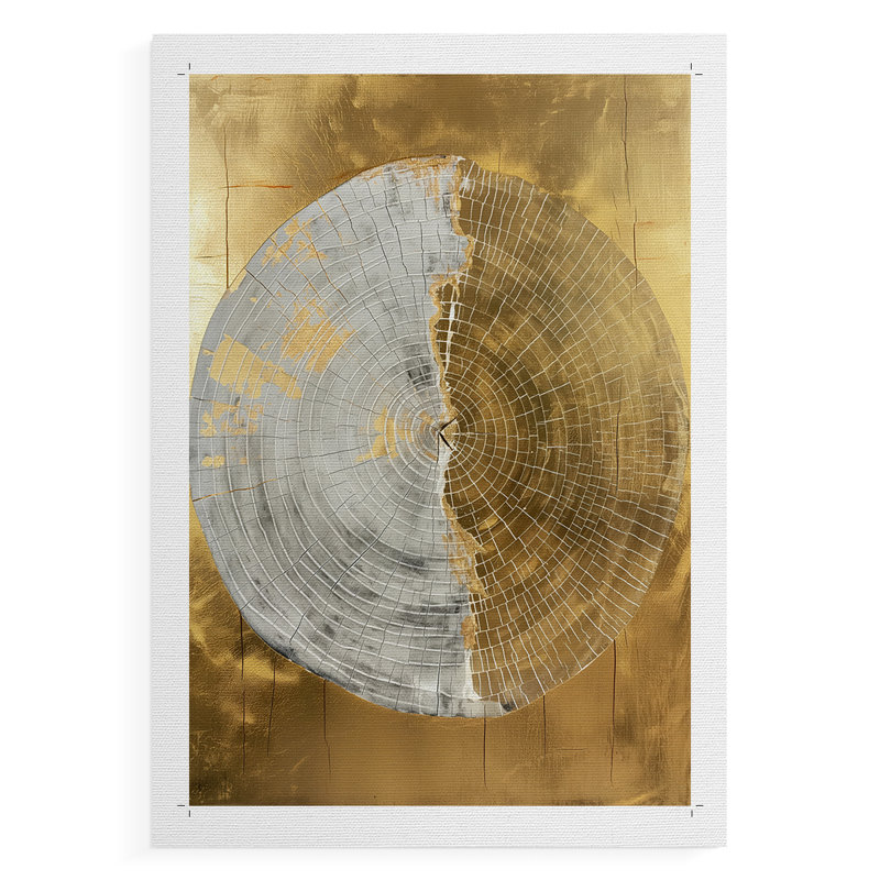 Série ABSTRACT CCXVIII - Impression sur toile seulement - NON CADRE, H 18 po x l 12 po