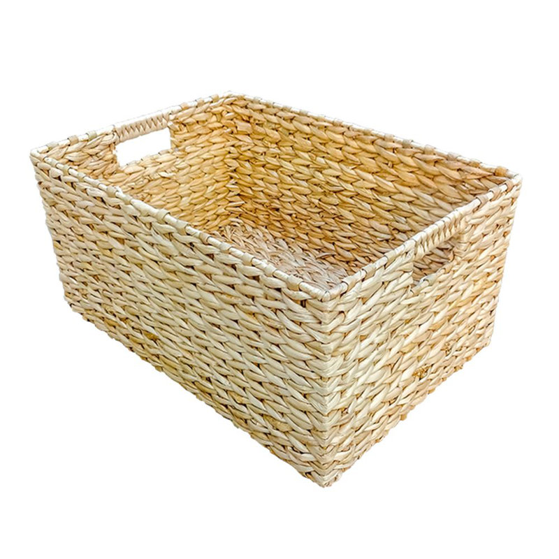 Brambly Cottage Wicker Decorative Basket, 21cm H x 42cm W x 30cm D