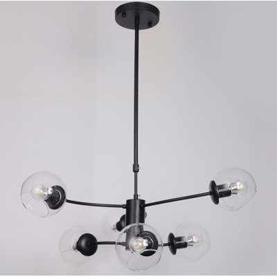 Lustree linéaire 6 lumières spoutnik modern Preesall