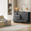 Commodes modernes 55 po Demirali, commode large 10 tiroirs pour chambre à coucher, salon-2069666052