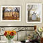 Timeless Bedroom Wall Decor - White Framed, Multicolor, Wood+paper, 18x1x18 In, 5 Lb Home For Long-term Use