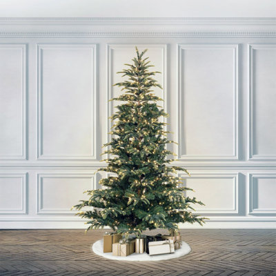 Lighted Fir Christmas Tree