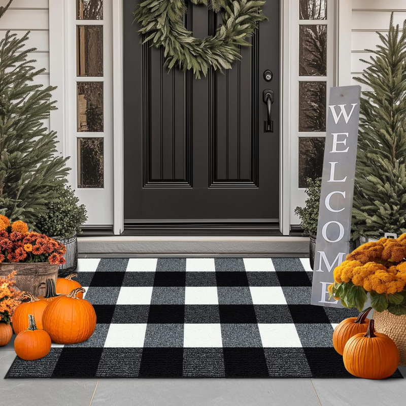 Tapis d'entrée à carreaux Buffalo, L 24 po x L 36 po