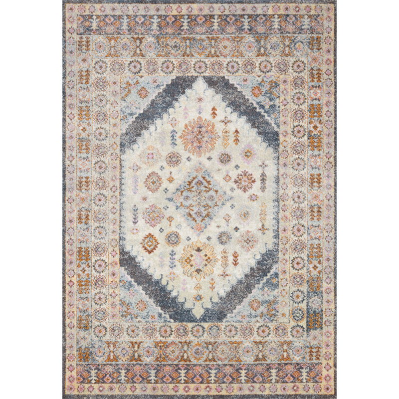 Hallock Oriental Indoor Rug, Rectangle 3'6" x 5'9"