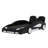 Race Car-Shaped Platform Bed With Wheels-1650053118