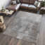 Tapis abstrait brun 7 pi x 10 pi