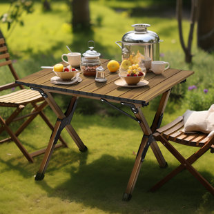 FRESCOLY Metal Outdoor Camping Table