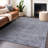 Malia Blue Washable Indoor-Outdoor Rug - -1654695023
