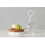 Glass Cloche Food Cover, Ring Handle, Small-1242998154